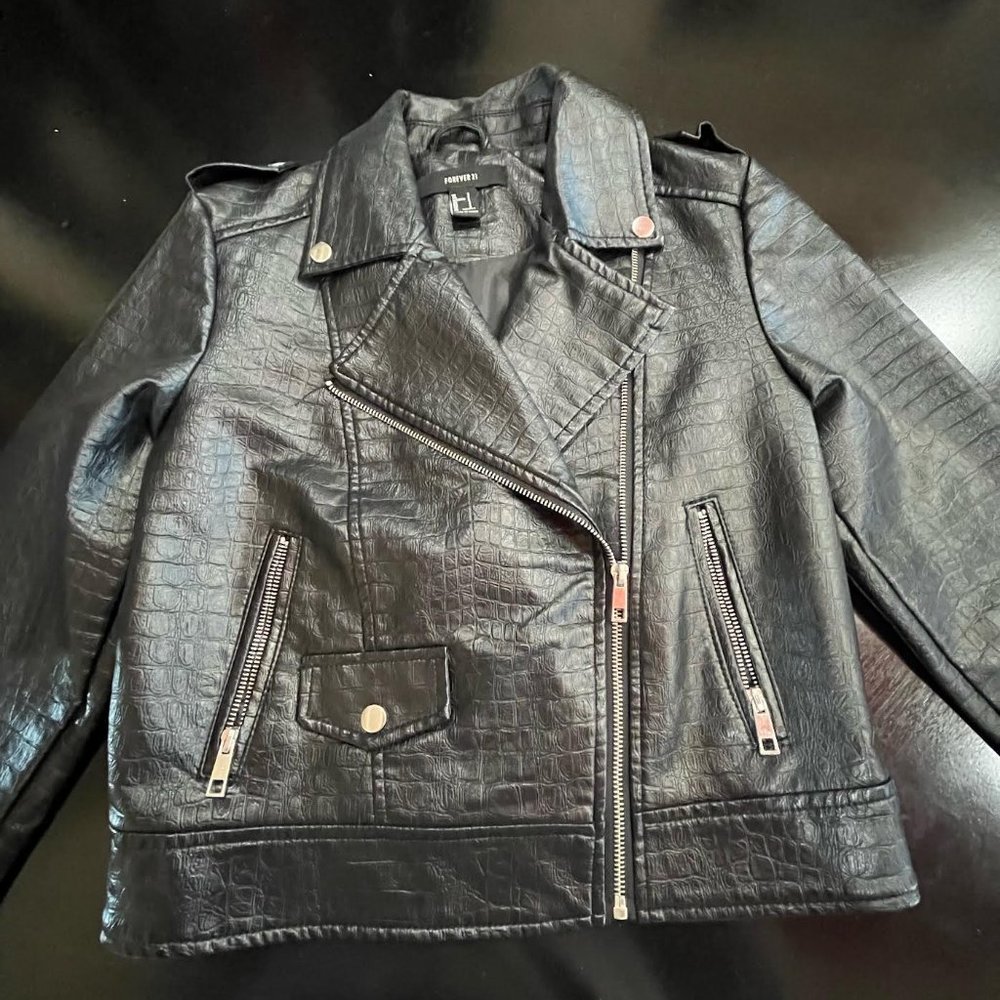 Forever 21 Small Faux leather Jacket